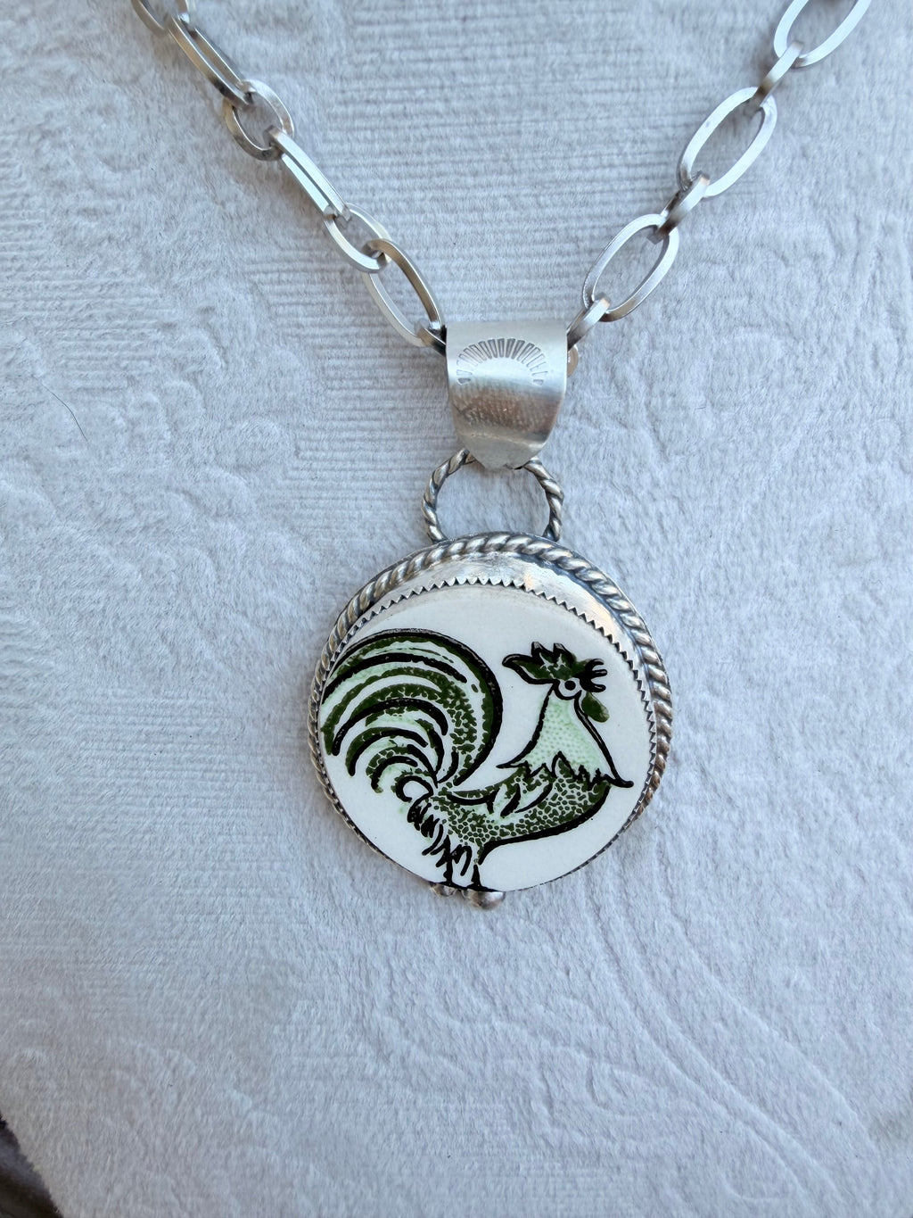 Rooster pendant