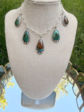 Kingman chunky charm necklace