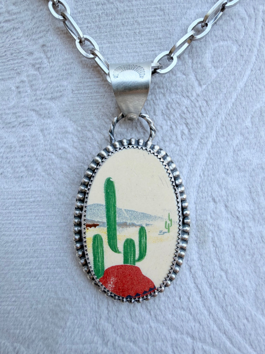 Cactus pendant