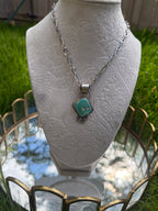 Sonoran mountain flower pendant