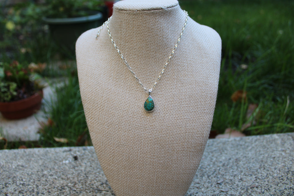 Sonoran mountain dainty pendant