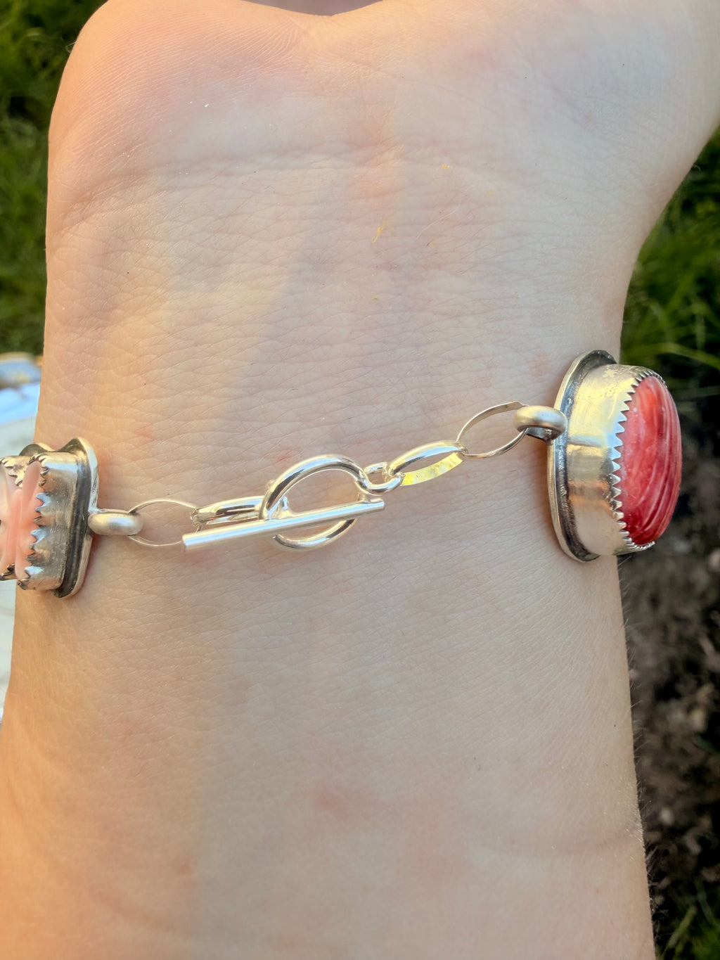 Wildflower garden bracelet