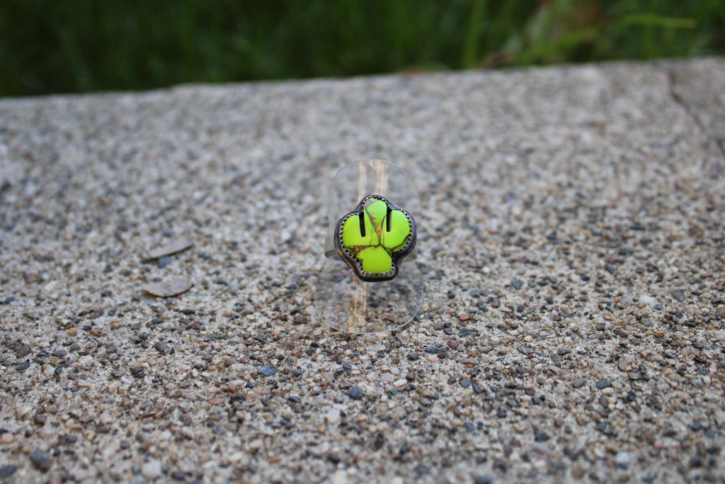 Dahlia cactus ring size: 8.5