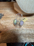 mississippi pink shell and palomino adjustable ring