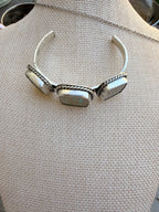 Valley view ribbon turquoise cuff
