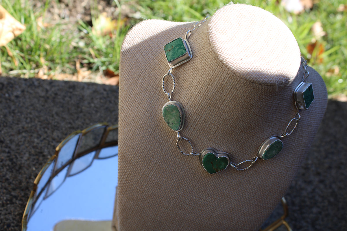 Emerald Valley turquoise choker/necklace