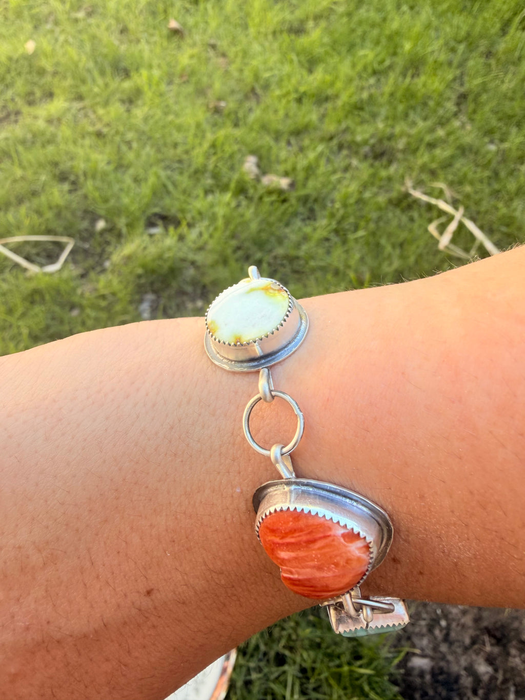 Wildflower garden bracelet