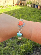 Wildflower garden bracelet