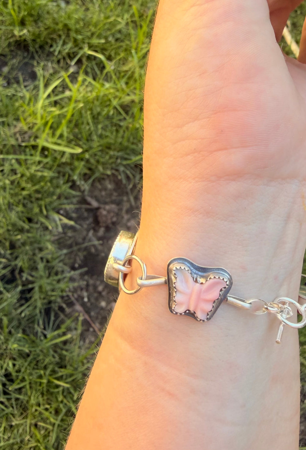 Wildflower garden bracelet