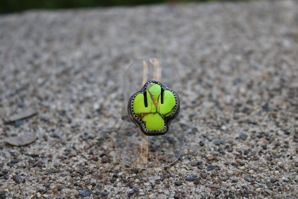 Dahlia cactus ring size: 8.5