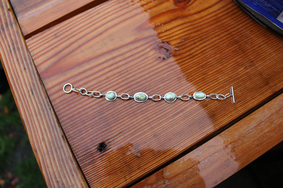 Palomino toggle clasp bracelet