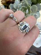 White buffalo ring
