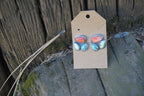 Cluster stud earrings