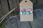 Cluster stud earrings