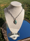 large Hubei turquoise pendant