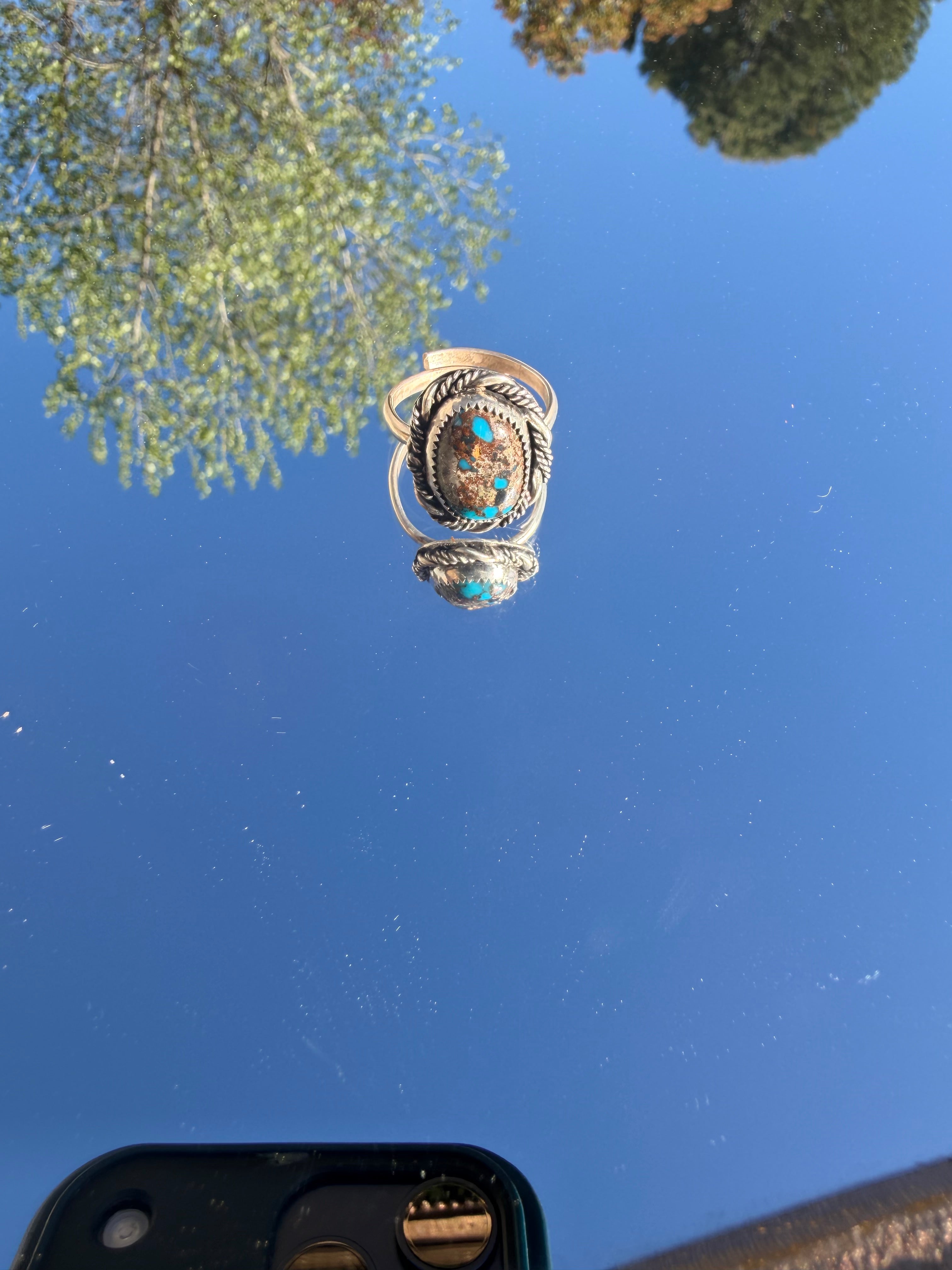 Nevada turquoise ring