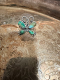 Sonoran gold butterfly ring