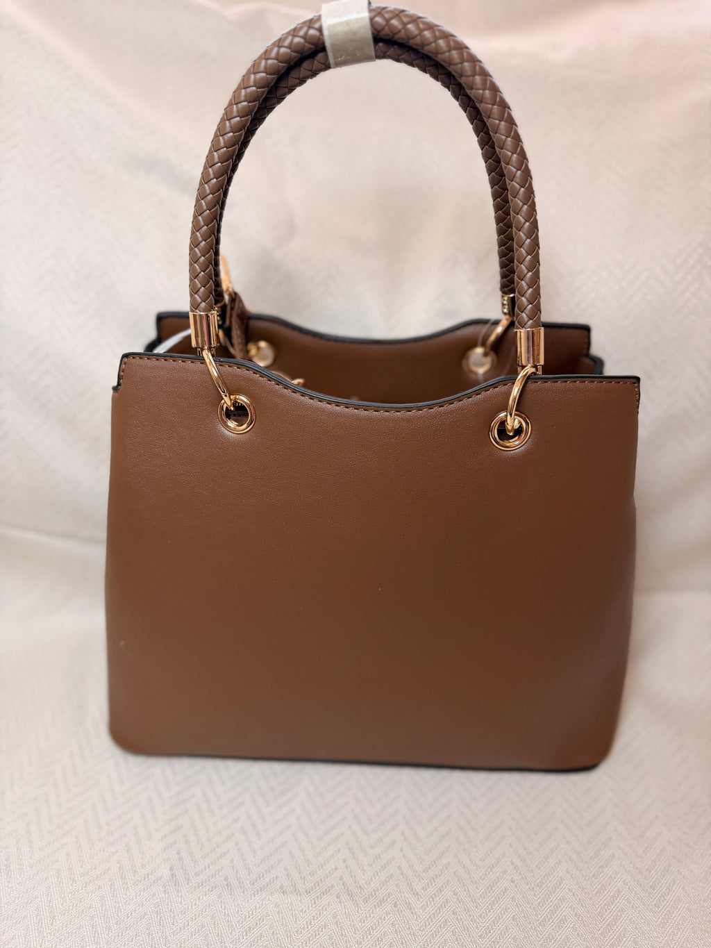 brown tooled leather hand bag crossbody