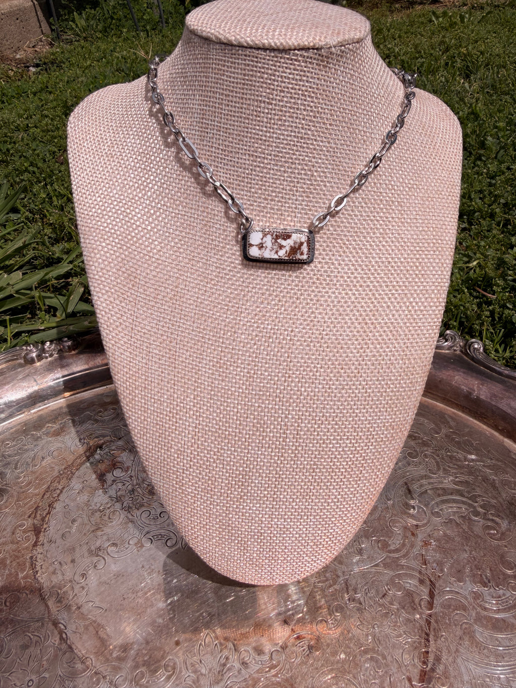 wild horse bar necklace