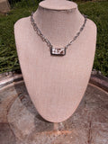 wild horse bar necklace