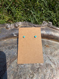 turquoise stud earrings