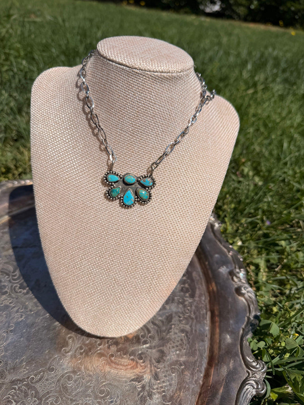 Royston and Kingman turquoise half cluster