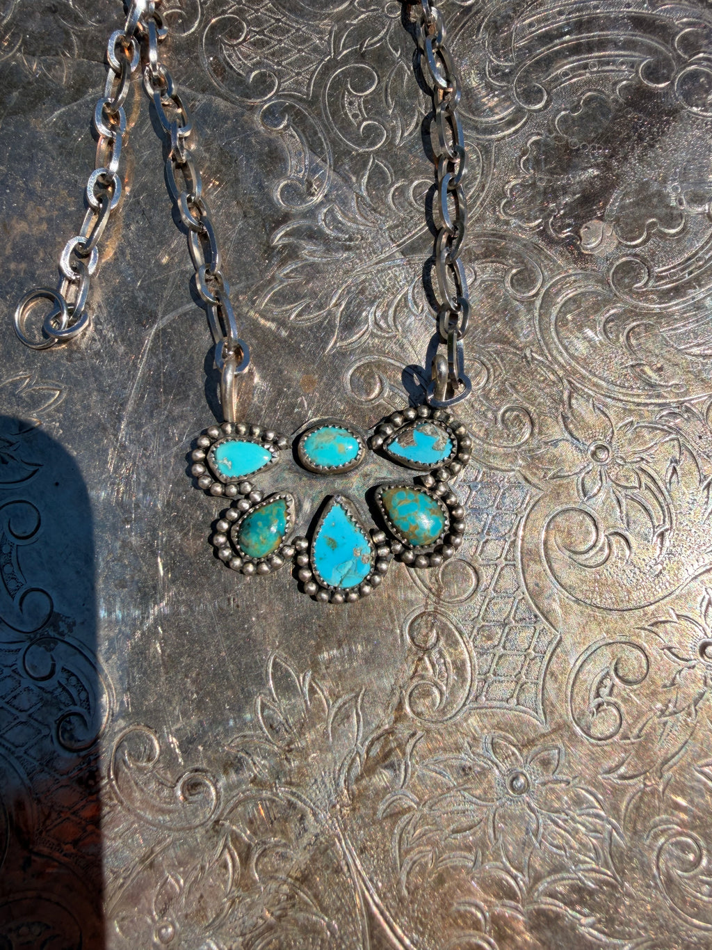 Royston and Kingman turquoise half cluster
