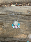 buffalo coin pendant necklace