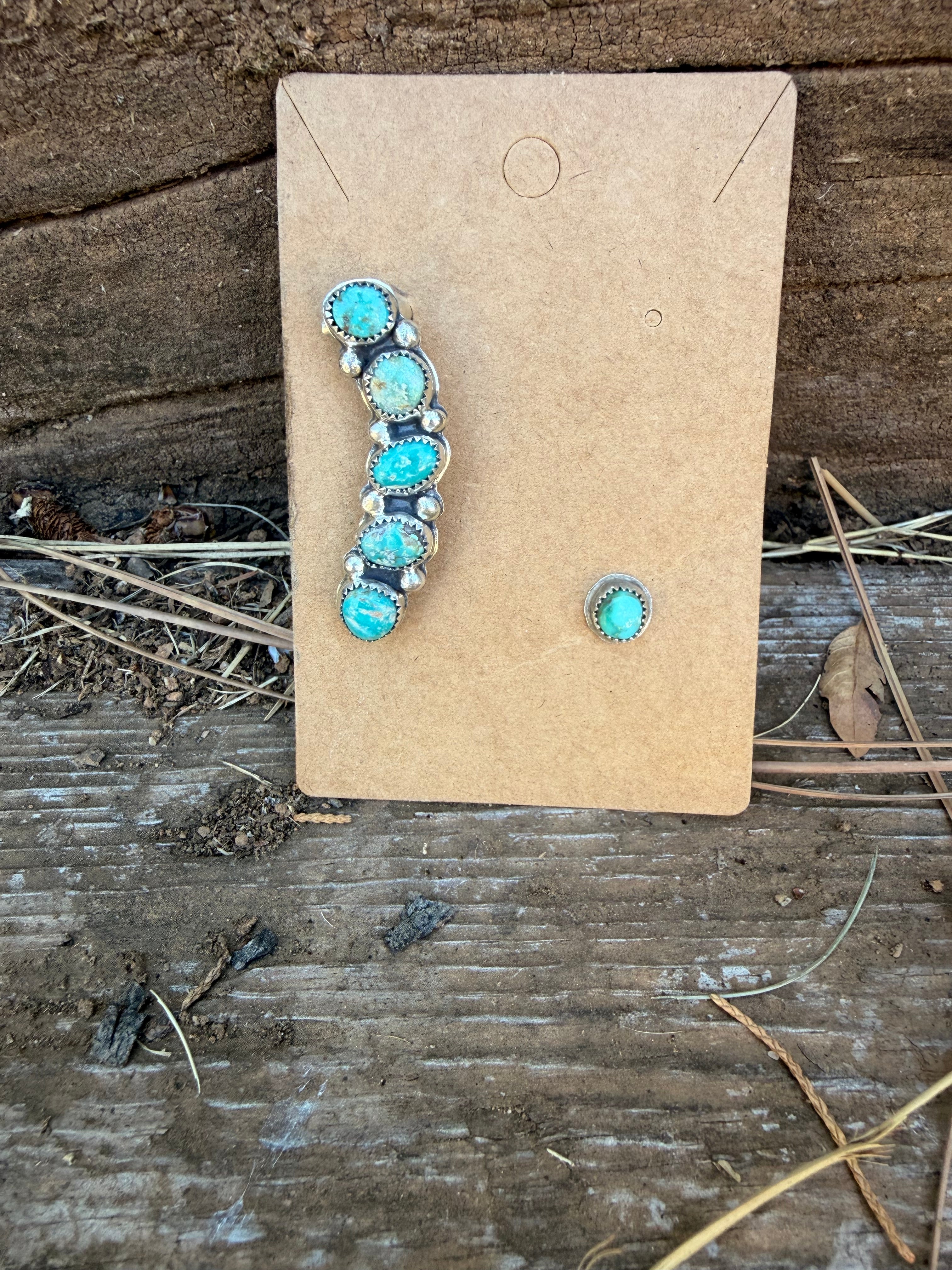 white water turquoise ear crawler