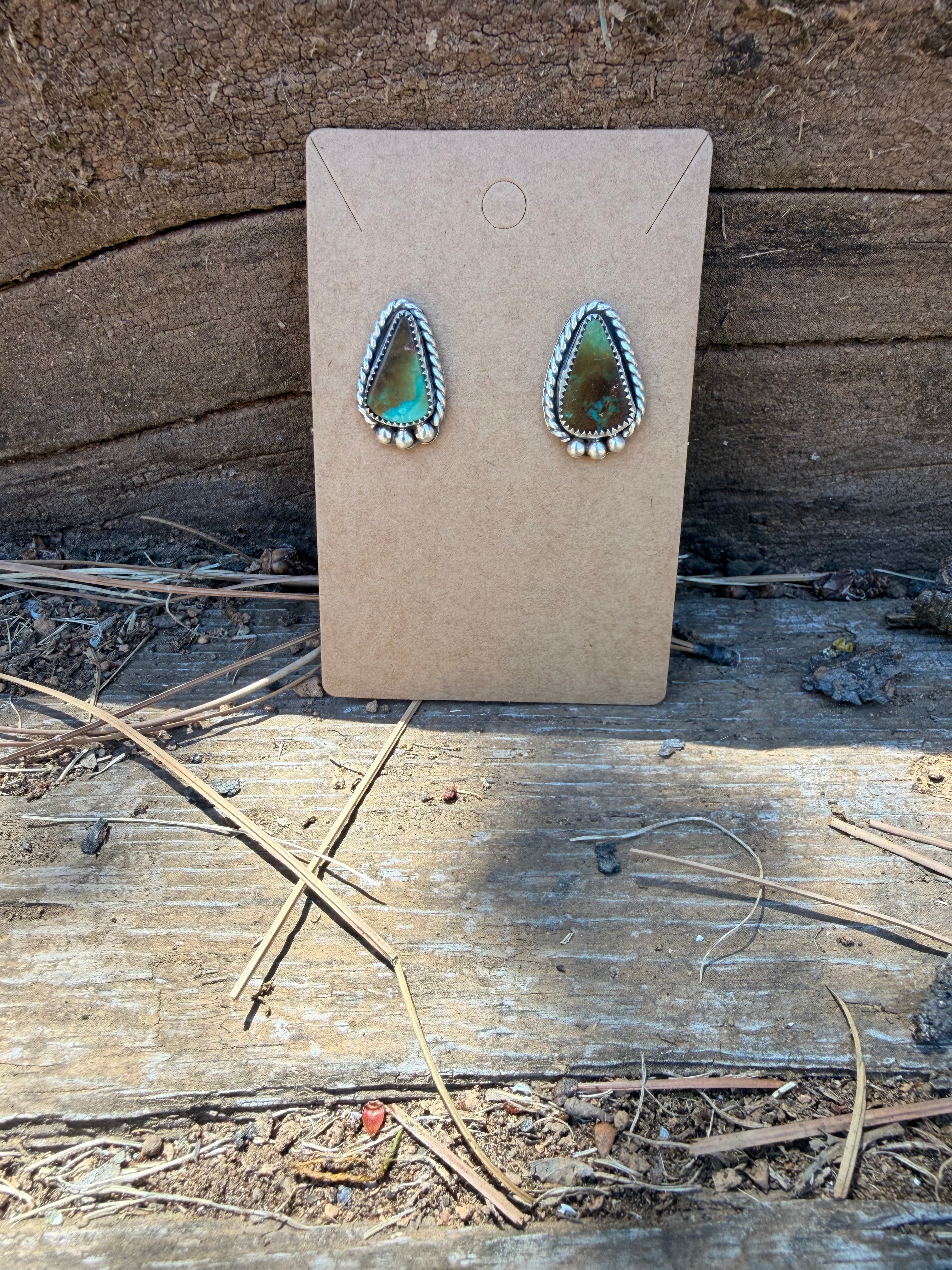 Royston stud earrings
