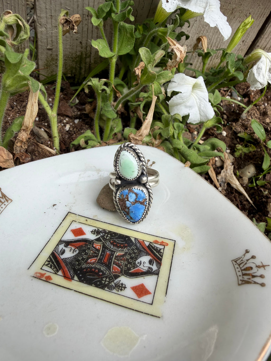 golden hills and variscite ring
