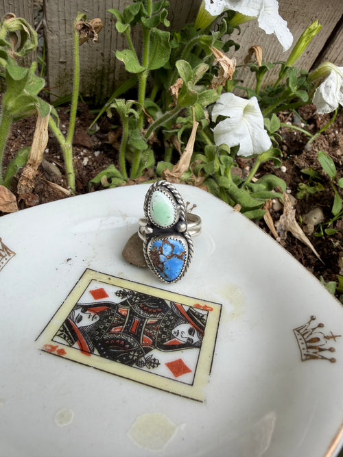 golden hills and variscite ring