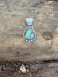 Royston turquoise pendant necklace