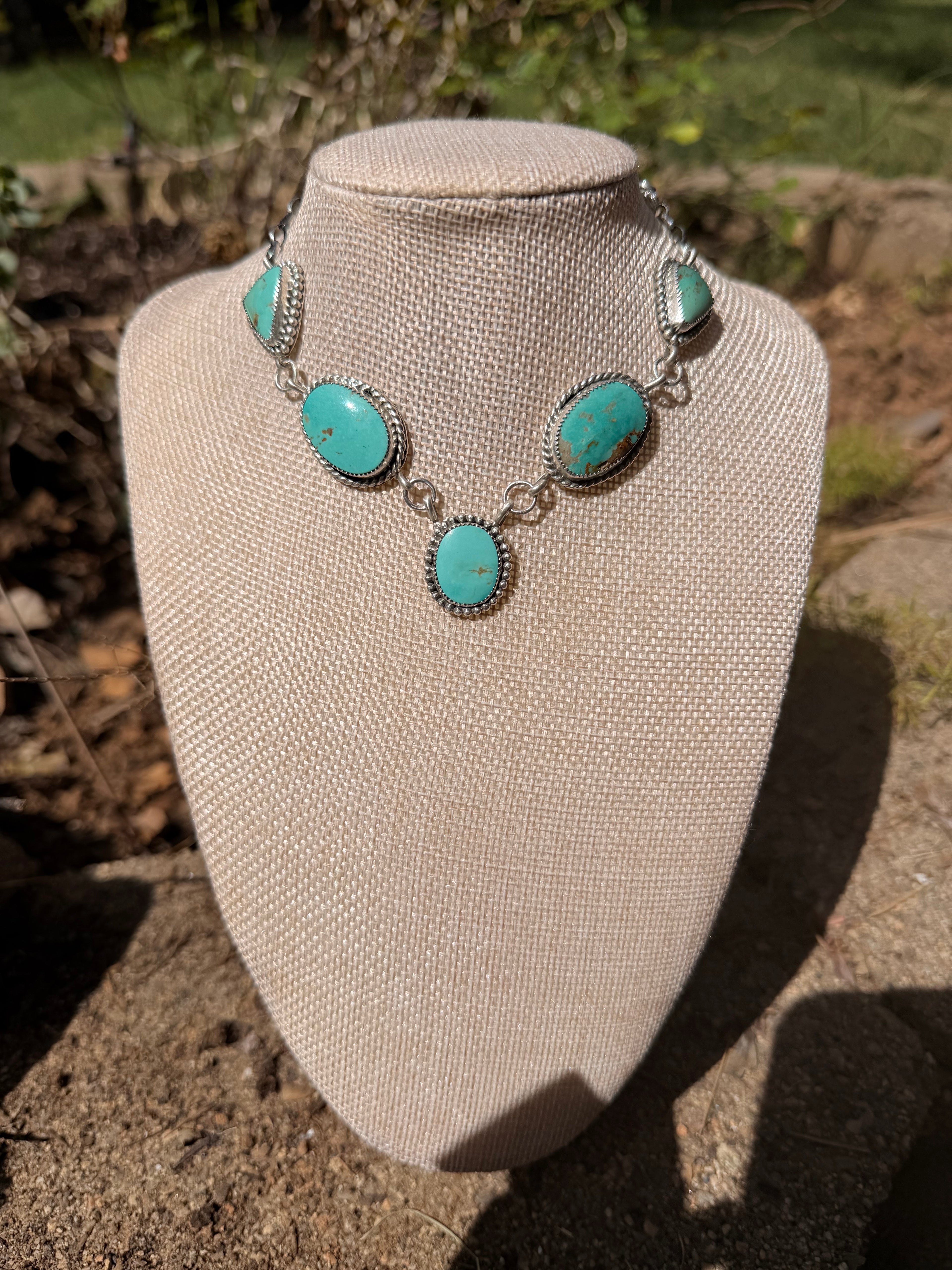 Nila turquoise necklace/choker
