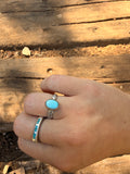 sleeping beauty turquoise ring size 8.25