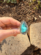 turquoise statement ring
