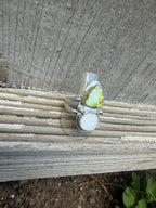 palomino and mother of pearl ring
