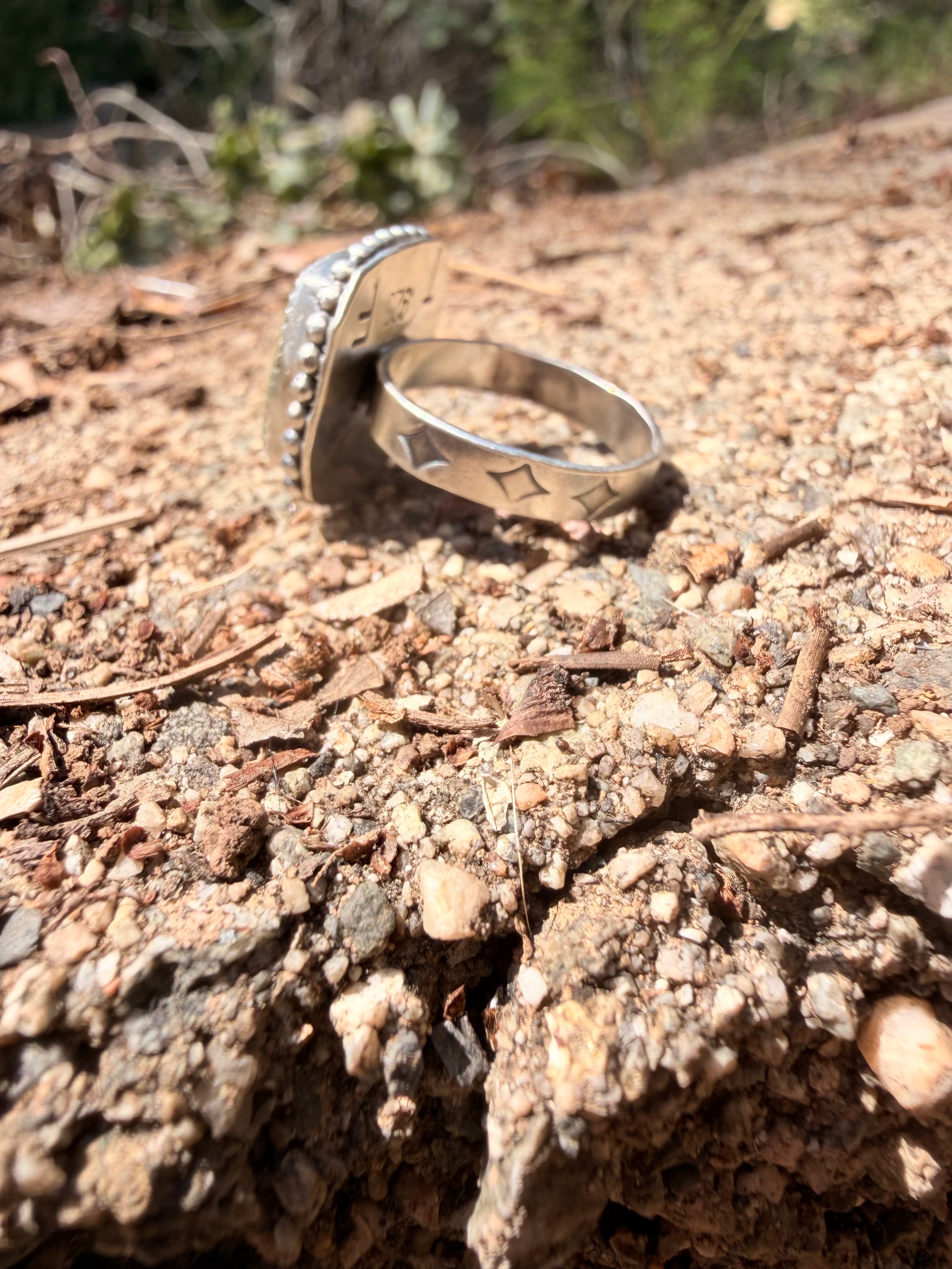 Nila turquoise ring