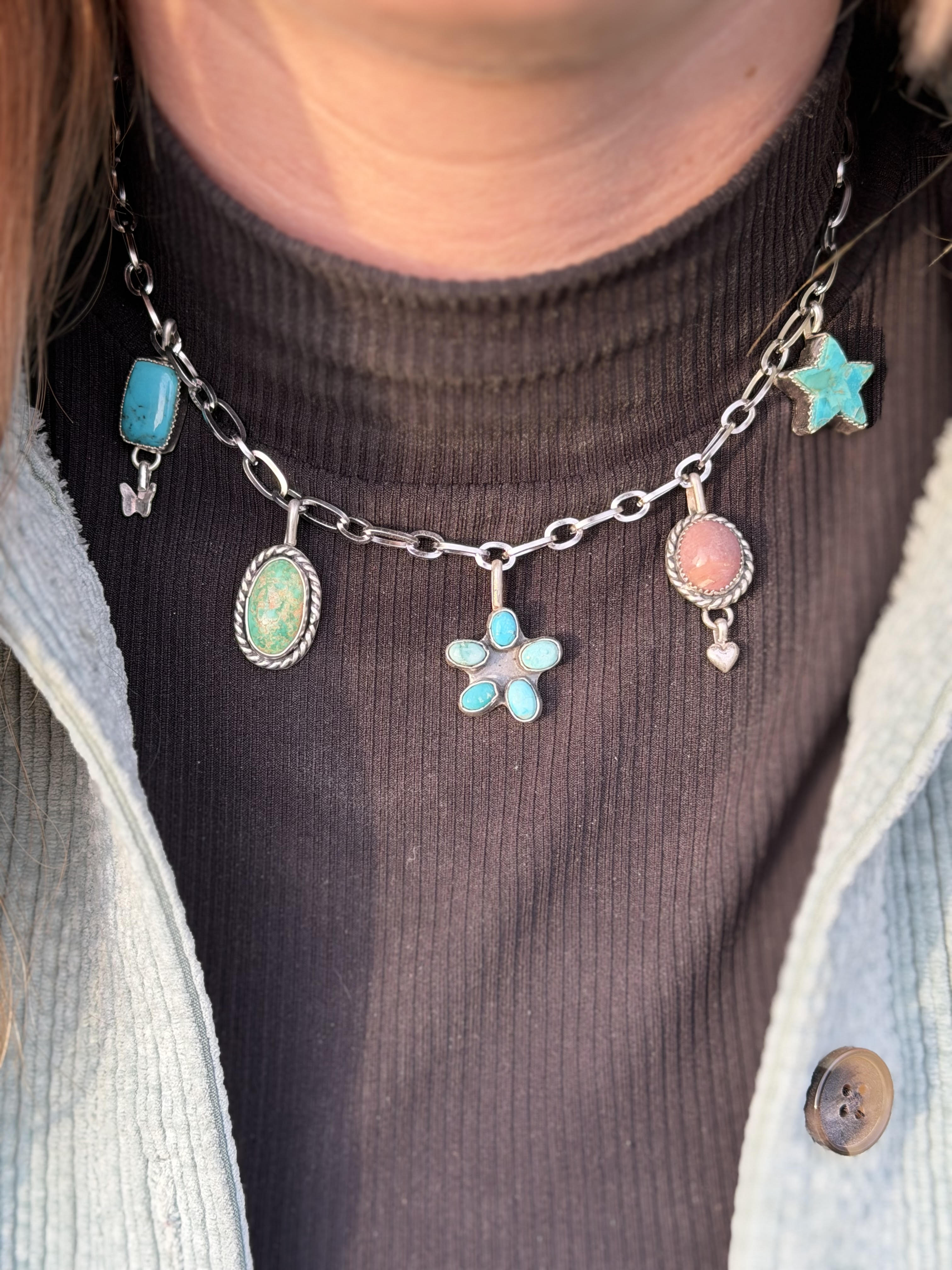 desert keepsake charm necklace